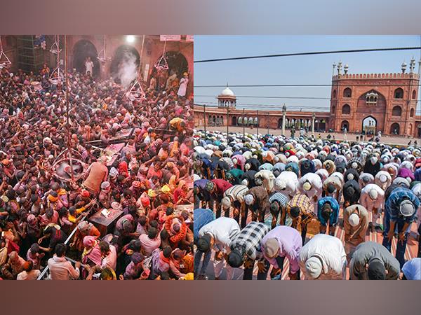 Unity in diversity: Holi, Jumma namaz held in peace across country